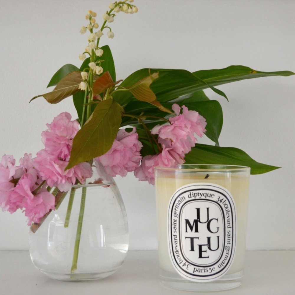 Diptyque Muguet Empty Full Size Candle Jar 190g Gem